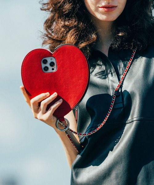 ajew dress HEART case shoulder（スマホケース/カバー）｜ajew