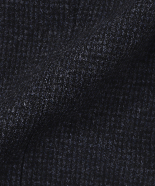 EDIFICE(エディフィス)の「BRERAS (ブレラス) Jersey Dobby Checked ジャケット(テーラードジャケット・メンズ・グレー/ダークブルー・50/48/46/44)」の8枚目の写真