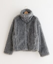 【WEB限定】スタンドZIPファーブルゾン