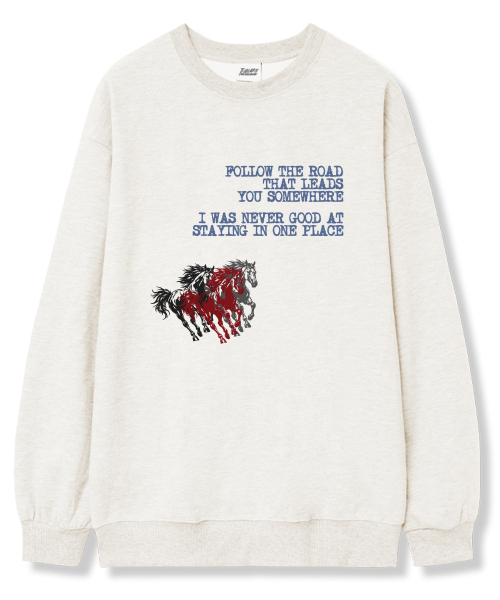 TI.GLAKE(ティーグレイク)の「ワンプレイス オーバーサイズ 裏毛スウェットTシャツ 6カラー(スウェット・レディース・ブラック/ネイビー/ブラウン/グレー/クリーム/チャコール・LARGE/X-LARGE/XX-LARGE)」の11枚目の写真