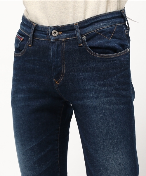 HILFIGER DENIM(ヒルフィガーデニム)の「SCANTONストレートスリムデニムパンツ(デニムパンツ・メンズ・インディゴブルー・28inch/29inch/30inch/31inch/32inch/33inch/34inch/36inch)」の8枚目の写真