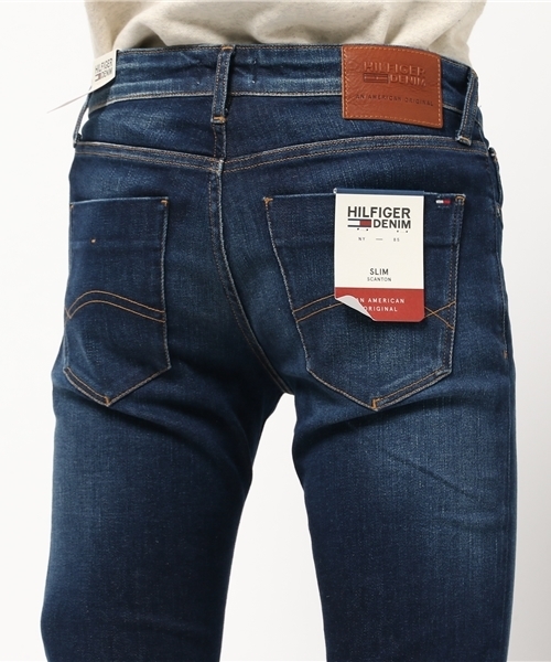 HILFIGER DENIM(ヒルフィガーデニム)の「SCANTONストレートスリムデニムパンツ(デニムパンツ・メンズ・インディゴブルー・28inch/29inch/30inch/31inch/32inch/33inch/34inch/36inch)」の7枚目の写真