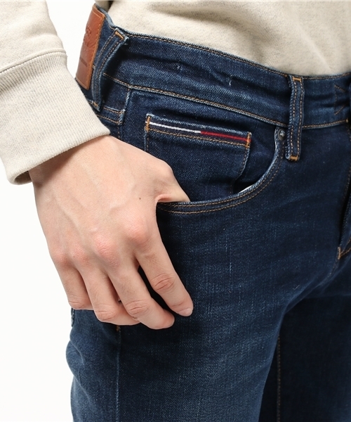 HILFIGER DENIM(ヒルフィガーデニム)の「SCANTONストレートスリムデニムパンツ(デニムパンツ・メンズ・インディゴブルー・28inch/29inch/30inch/31inch/32inch/33inch/34inch/36inch)」の6枚目の写真