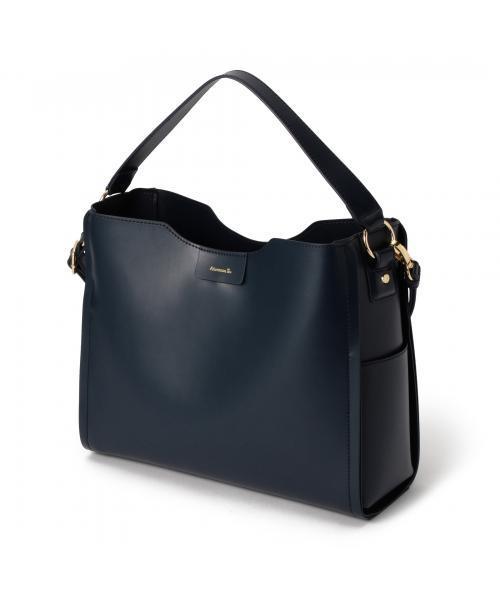 Afternoon Tea（アフタヌーンティー）の「EK71 フェイクレザーショルダーバッグ（ショルダーバッグ・レディース・キャメル/ピンク/ネイビー・ONE SIZE）」の2枚目の写真