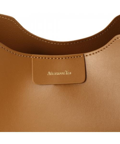 Afternoon Tea（アフタヌーンティー）の「EK71 フェイクレザーショルダーバッグ（ショルダーバッグ・レディース・キャメル/ピンク/ネイビー・ONE SIZE）」の6枚目の写真
