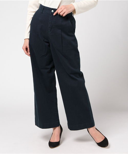 DOUBLE NAME（ダブルネーム）の「ピケワイドパンツ（その他パンツ・レディース・オフホワイト/カーキ/ベージュ/ネイビー・FREE）」の16枚目の写真