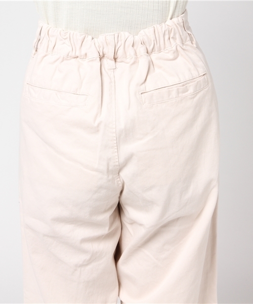 DOUBLE NAME（ダブルネーム）の「ピケワイドパンツ（その他パンツ・レディース・オフホワイト/カーキ/ベージュ/ネイビー・FREE）」の11枚目の写真