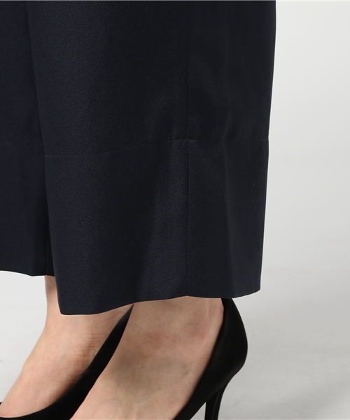 Cheek(チーク)の「ベルテッドワイドパンツ(その他パンツ・レディース・キナリ/ネイビー/イエロー・MEDIUM)」の9枚目の写真