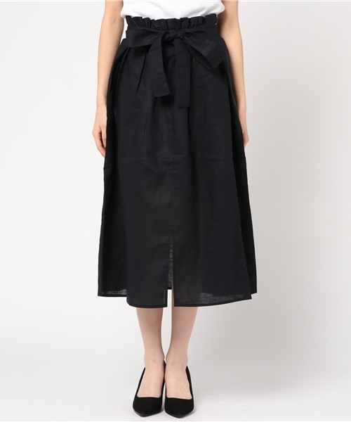 ikka（イッカ）の「ラッピングギャザースカート（スカート・レディース・レッド/ネイビー/オリーブ・MEDIUM/LARGE）」の6枚目の写真