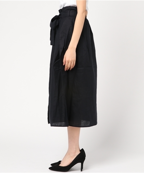 ikka（イッカ）の「ラッピングギャザースカート（スカート・レディース・レッド/ネイビー/オリーブ・MEDIUM/LARGE）」の7枚目の写真