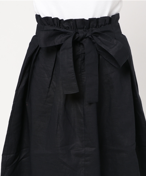 ikka（イッカ）の「ラッピングギャザースカート（スカート・レディース・レッド/ネイビー/オリーブ・MEDIUM/LARGE）」の9枚目の写真