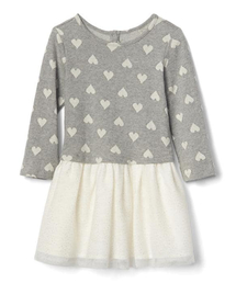 GAP | Gap ジャカードハート チュチュワンピース(ワンピース)