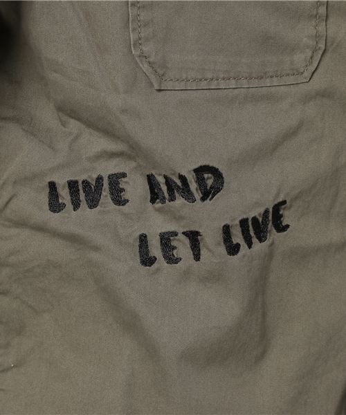 VENCEEXCHANGE(ヴァンスエクスチェンジ)の「刺繍ミリタリーシャツ(シャツ/ブラウス・メンズ・ダークグリーン・LARGE/MEDIUM)」の7枚目の写真