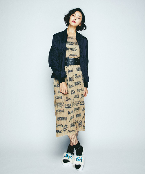 HYSTERIC GLAMOUR（ヒステリックグラマー）の「LOGO刺繍FUR