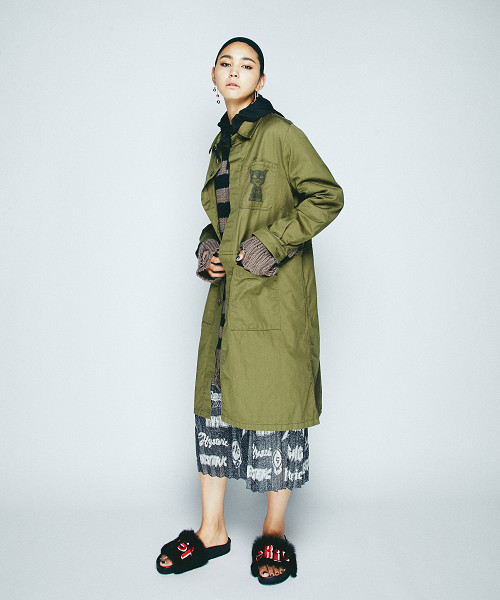 HYSTERIC GLAMOUR（ヒステリックグラマー）の「LOGO刺繍FUR