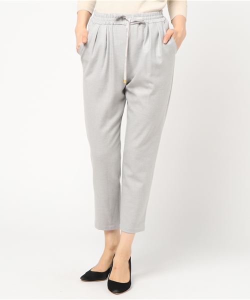 N.（N. Natural Beauty Basic）（エヌエヌナチュラルビューティーベーシック）の「イージーテーパードパンツ（その他パンツ・レディース・グレー/ブラック/ピンク・MEDIUM）」の15枚目の写真