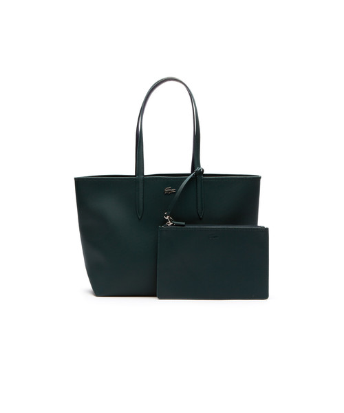 LACOSTE（ラコステ）の「ANNA 2WAY リバーシブル トートバッグ（トートバッグ・レディース・レッド/ネイビー/ブラック/ホワイト/グリーン/ダークネイビー/オレンジ/イエロー/インディゴブルー/アクア/コーラル/イエロー×グリーン/ブラック×ピンク/ライラック/ライトブルー/ライトイエロー/ベージュ/ライトベージュ/グレー/ワイン/クリーム/ブルー/ライトグレー/サンドベージュ/ピンクベージュ/ピンク/アイボリー・FREE）」の11枚目の写真