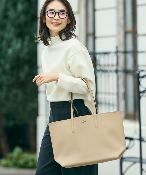 ANNA 2WAY リバーシブル トートバッグ（トートバッグ）｜LACOSTE