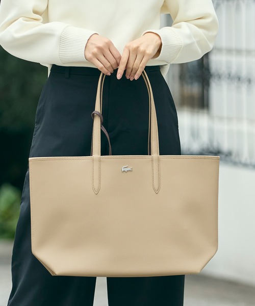 ANNA 2WAY リバーシブル トートバッグ（トートバッグ）｜LACOSTE