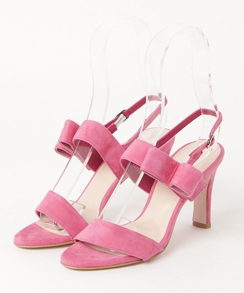 SEVEN TWELVE THIRTY（セヴントゥエルヴサーティー）の「バックストラップリボンサンダル（サンダル・レディース・ブラック系その他/ピンク/ベージュ系その他/ネイビー・22cm/23cm/22.5cm/23.5cm/24.5cm/24cm）」の7枚目の写真