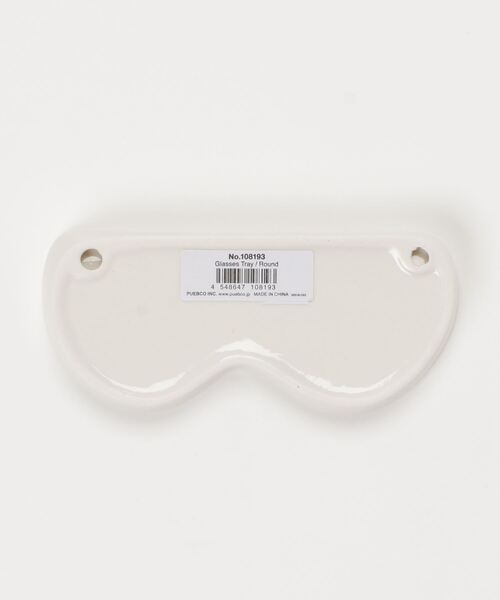 PUEBCO（プエブコ）の「GLASSES TRAY（インテリア雑貨・メンズ・ホワイト/ホワイト系その他2・ONE SIZE）」の3枚目の写真