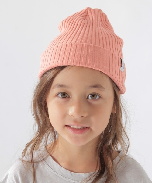 BAYFLOW（ベイフロー）の「BAYFLOW／[KIDS]フェードニットワッチ 18SS（ニットキャップ/ビーニー・キッズ・ネイビー/チャコール/オフホワイト/クリアブルー/ピンク・0）」の5枚目の写真