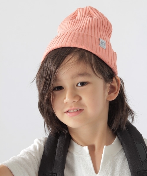BAYFLOW（ベイフロー）の「BAYFLOW／[KIDS]フェードニットワッチ 18SS（ニットキャップ/ビーニー・キッズ・ネイビー/チャコール/オフホワイト/クリアブルー/ピンク・0）」の21枚目の写真