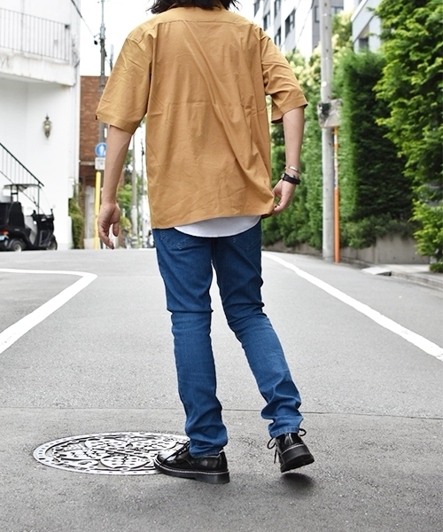 kutir（クティール）の「damage skinny / ダメージスキニーデニムパンツ（デニムパンツ・メンズ・ブラック/サックスブルー/インディゴブルー・SMALL/MEDIUM/LARGE）」の15枚目の写真