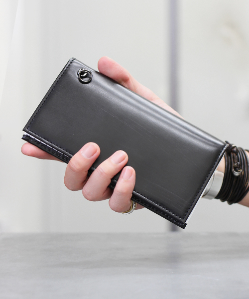 京田 知己 モデル ブライドル レザー ロング ウォレット 本革 長財布 メンズ レディース 財布 Jam Home Made ジャムホームメイド のファッション通販 Zozotown