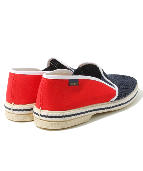 JOURNAL STANDARD(ジャーナルスタンダード)の「FRANCESCO / フランチェスコ: MESH/CANVAS SLIPON / スリッポンシューズ(スリッポン・メンズ・ブラウン/ネイビー/ベージュ/ホワイト/その他10・42/43/44)」の8枚目の写真