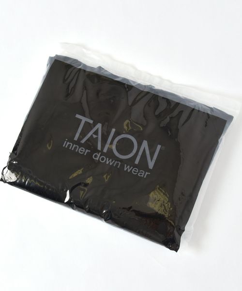 TAION(タイオン)の「TAION×SHIPS: 【WEB限定】別注 Vネック インナーダウン ベスト□(ダウンベスト・メンズ・ブラック/ベージュ/ネイビー/グレー・SMALL/MEDIUM/LARGE/X-LARGE)」の10枚目の写真