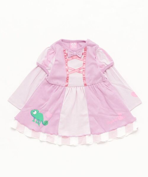 BABYDOLL(ベビードール)の「ディズニー Disney(ディズニー)なりきるワンピース キッズ 1676K(ワンピース・キッズ・ターコイズブルー/その他12/その他23/その他29・90cm/110cm/100cm/120cm)」の1枚目の写真