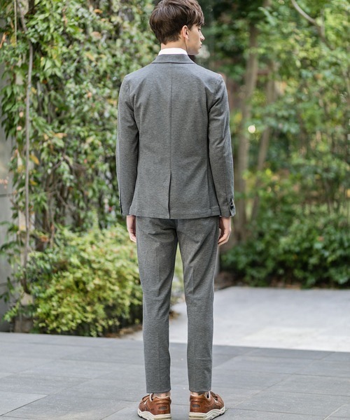 Buffalo Bobs(バッファローボブズ)の「NOMADO-SILKY(ノマド-シルキー)コンパクトシルキー 2B スーツ(スーツセット・メンズ・ネイビー/ダークグレー/グレー・1/S/3/L/2/M)」の22枚目の写真