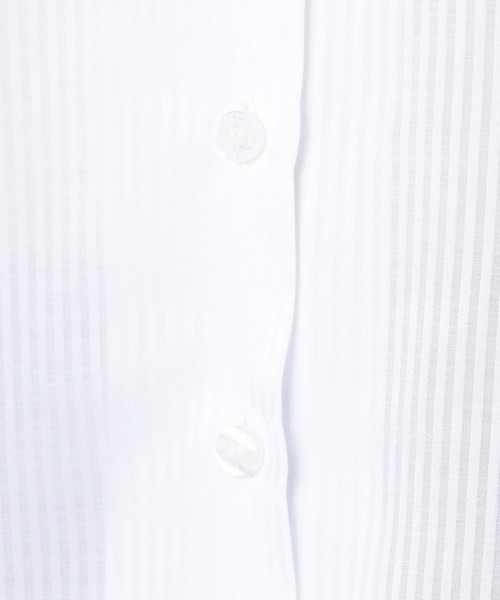 NARACAMICIE（ナラカミーチェ）の「サテンストライプボウタイ長袖ブラウス（シャツ/ブラウス・レディース・ホワイト/ベージュ/ピンク・SMALL/MEDIUM/LARGE）」の17枚目の写真