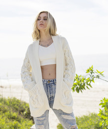 ALEXIA STAM | Hand Knitted Sleeve Cardigan/カーディガン(カーディガン/ボレロ)