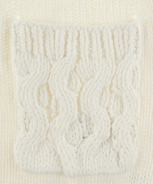 ALEXIA STAM(アリシアスタン)の「Hand Knitted Sleeve Cardigan/カーディガン(カーディガン/ボレロ・レディース・ホワイト/ベージュ/オレンジ・FREE)」の16枚目の写真