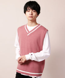 ASTRONOMY | チルデンビッグシルエットニットベスト(ベスト)