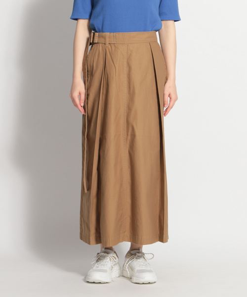 niko and...（ニコアンド）の「バックツイルインタックロングスカート（スカート・レディース・ブラック/ベージュ/グリーン・MEDIUM/LARGE）」の7枚目の写真