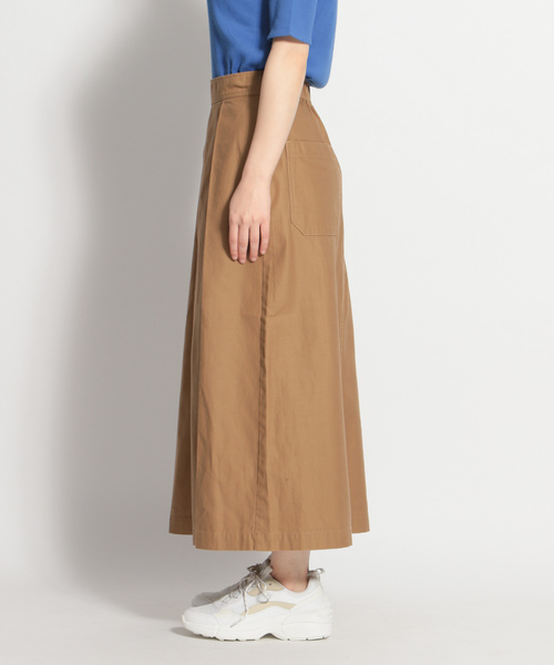 niko and...（ニコアンド）の「バックツイルインタックロングスカート（スカート・レディース・ブラック/ベージュ/グリーン・MEDIUM/LARGE）」の8枚目の写真