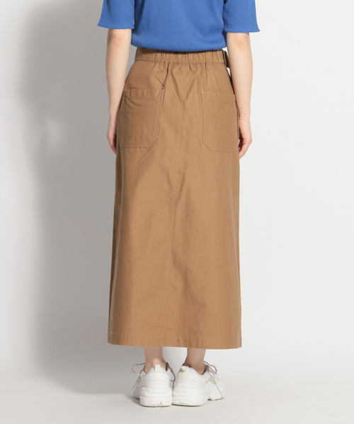 niko and...（ニコアンド）の「バックツイルインタックロングスカート（スカート・レディース・ブラック/ベージュ/グリーン・MEDIUM/LARGE）」の9枚目の写真