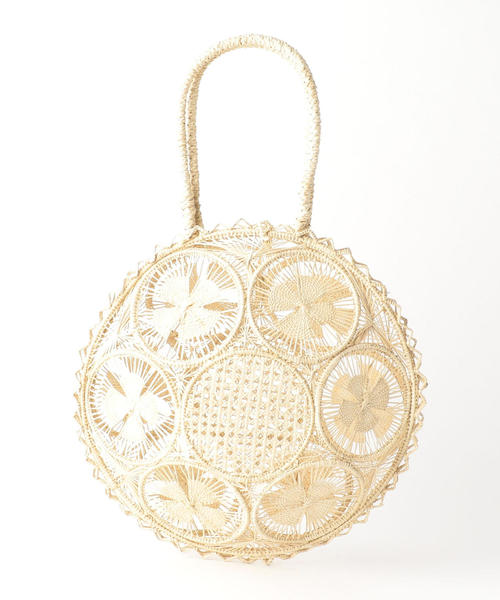 Lepidos（レピドス）の「＜GUADALUPE DESIGN＞ガラパゴスバッグ（かごバッグ・レディース・ナチュラル・FREE）」の2枚目の写真