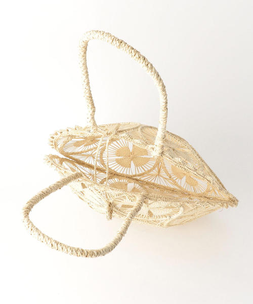 Lepidos（レピドス）の「＜GUADALUPE DESIGN＞ガラパゴスバッグ（かごバッグ・レディース・ナチュラル・FREE）」の3枚目の写真