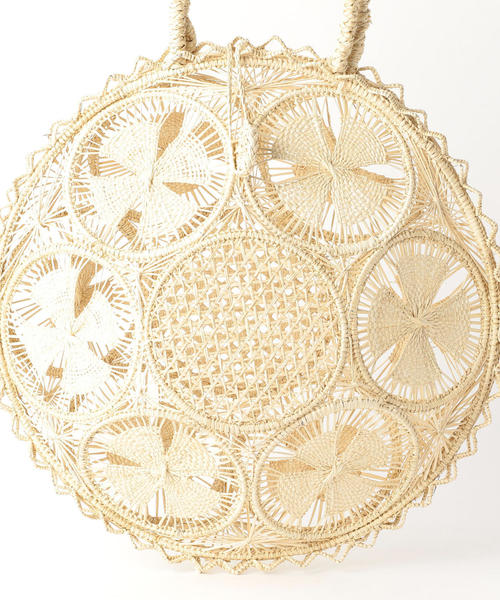 Lepidos（レピドス）の「＜GUADALUPE DESIGN＞ガラパゴスバッグ（かごバッグ・レディース・ナチュラル・FREE）」の5枚目の写真