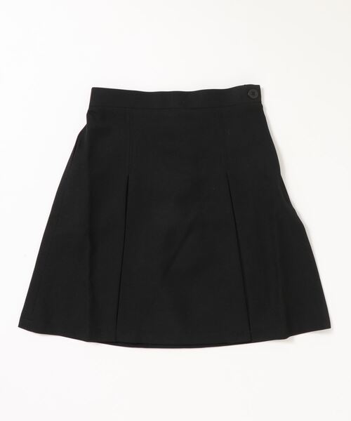 Catherine Cottage(キャサリンコテージ)の「ボックスプリーツスカート 薄手 JUNIOR(スカート・キッズ・ネイビー/ブラック/ネイビー系1・165/160)」の2枚目の写真