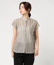 Lugnoncure | 80ローンフレンチスリーブブラウス(シャツ/ブラウス)