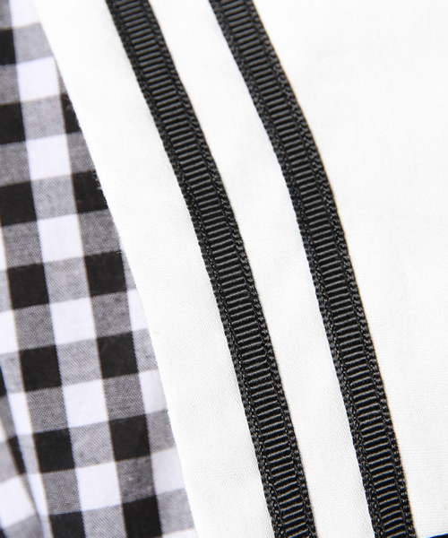 WEGO(ウィゴー)の「WEGO/セーラーシャツ(シャツ/ブラウス・レディース・オフホワイト/ブラック/ネイビー/レッド/ホワイト・FREE)」の7枚目の写真