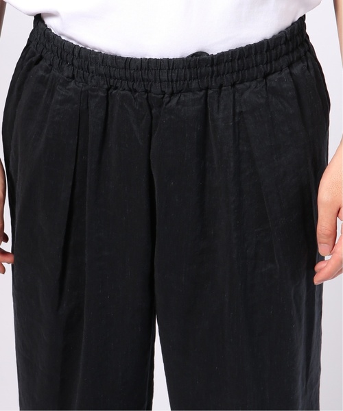 EDIFICE LA BOUCLE（エディフィスラブークル）の「LA BOUCLE / ラブークル リネンストレッチオーバーサイズ イージーパンツ（その他パンツ・メンズ・ネイビー・46/48）」の6枚目の写真