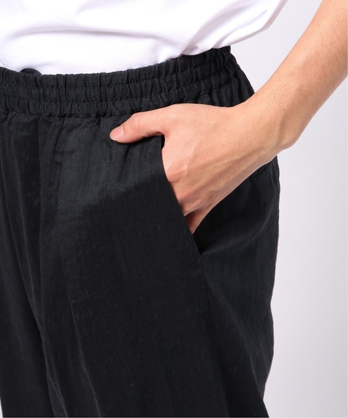 EDIFICE LA BOUCLE（エディフィスラブークル）の「LA BOUCLE / ラブークル リネンストレッチオーバーサイズ イージーパンツ（その他パンツ・メンズ・ネイビー・46/48）」の9枚目の写真