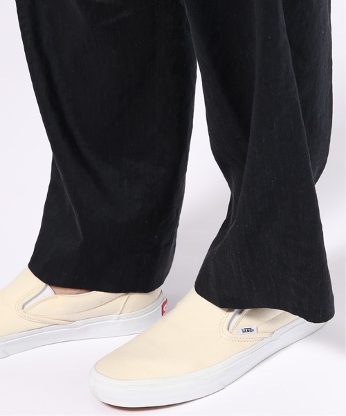 EDIFICE LA BOUCLE（エディフィスラブークル）の「LA BOUCLE / ラブークル リネンストレッチオーバーサイズ イージーパンツ（その他パンツ・メンズ・ネイビー・46/48）」の10枚目の写真