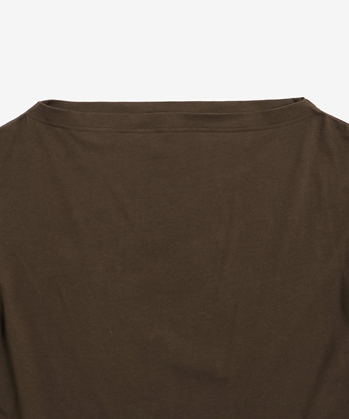 MAJESTIC LEGON（マジェスティックレゴン）の「スカーフセットボートネックＴ（Tシャツ/カットソー・レディース・ベージュ系その他2/オレンジ/ブラウン/ピンクベージュ/ブルー系その他2・MEDIUM）」の16枚目の写真